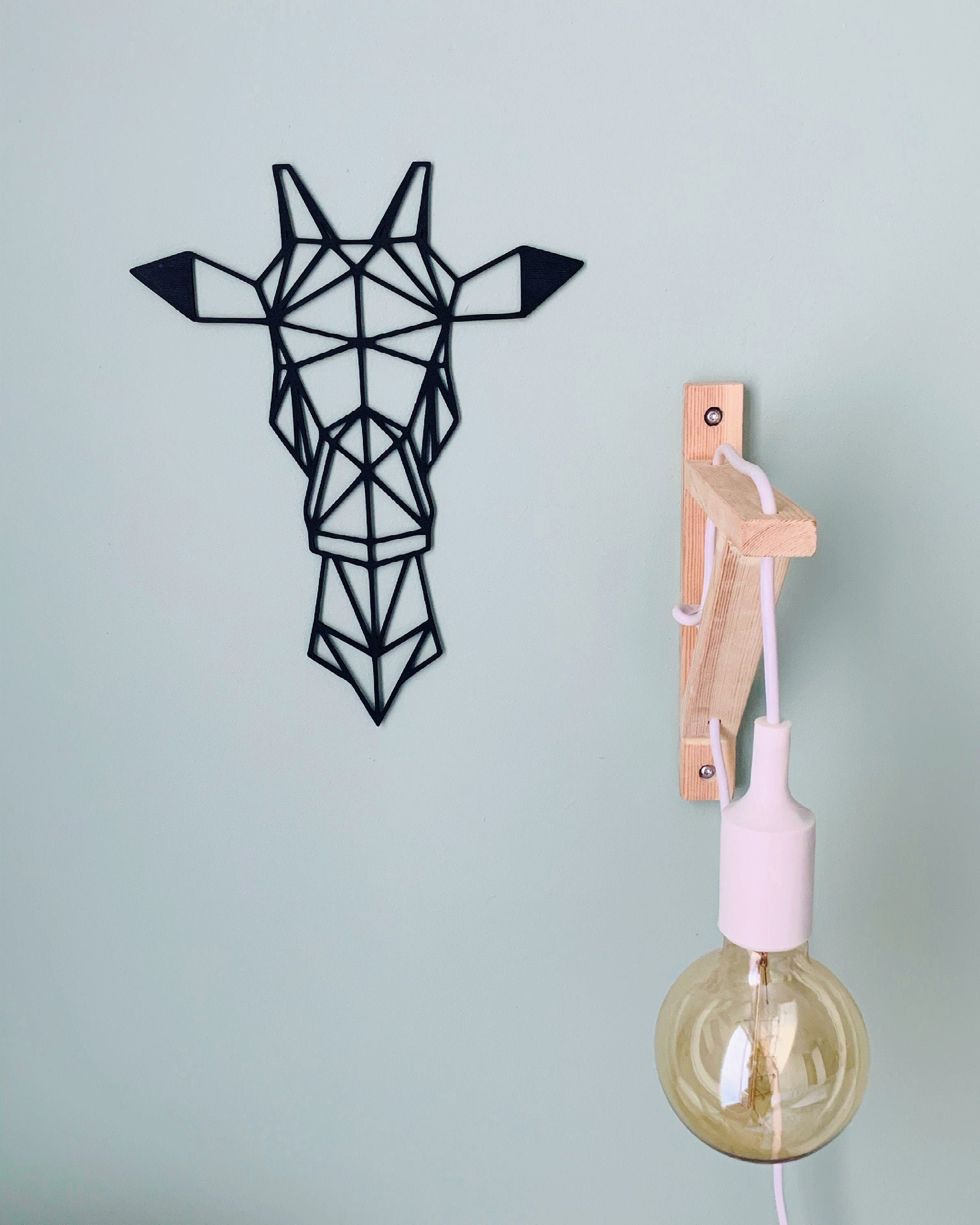 Girafe, Décoration Murale, Cadeau, Cadeau Naissance, Wall Décor