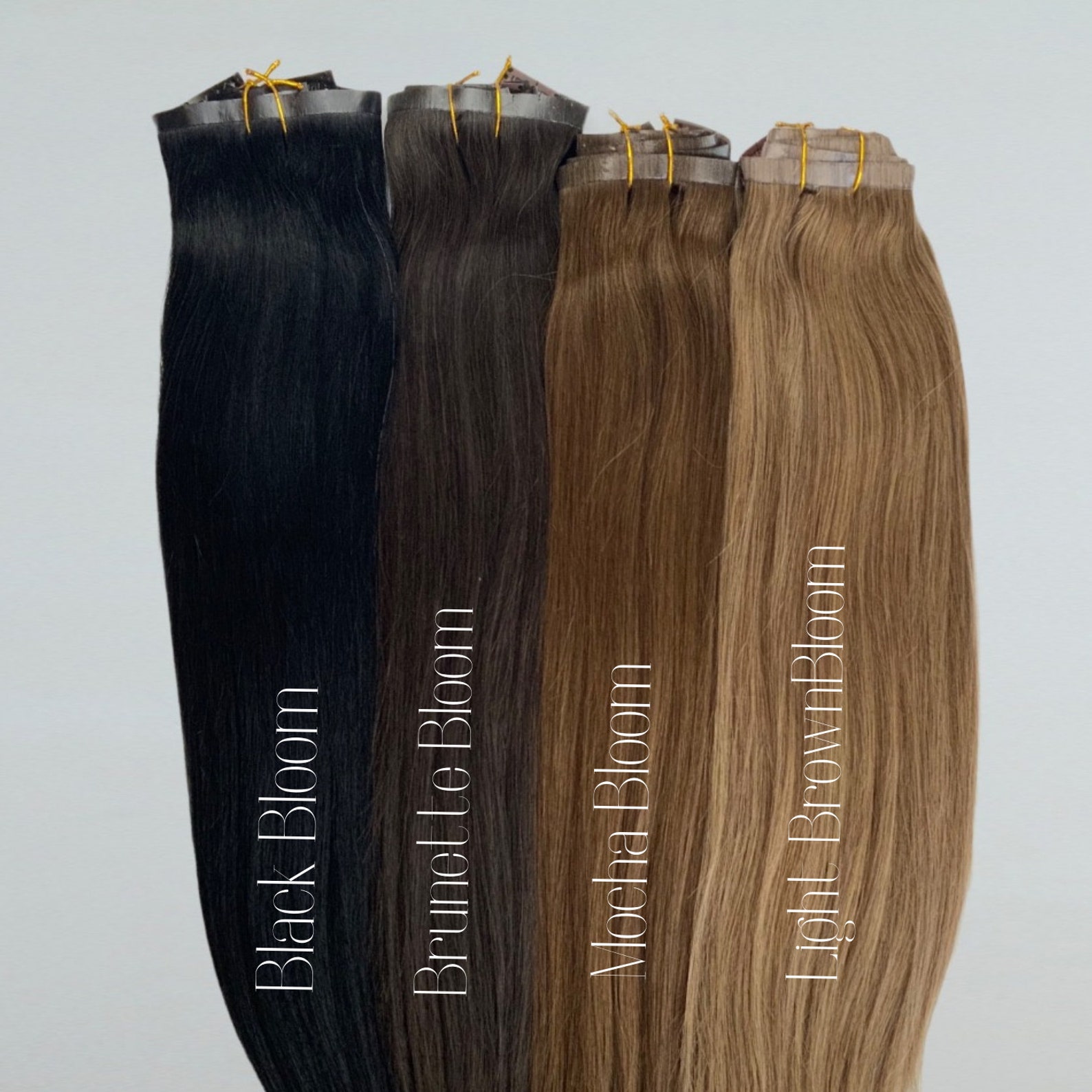 Bloom Seamless Clip in Hair Extensions Etsy