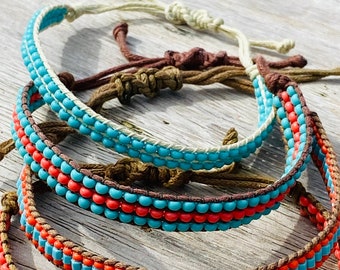 The Islander Beaded Adjustable Handmade Bracelet