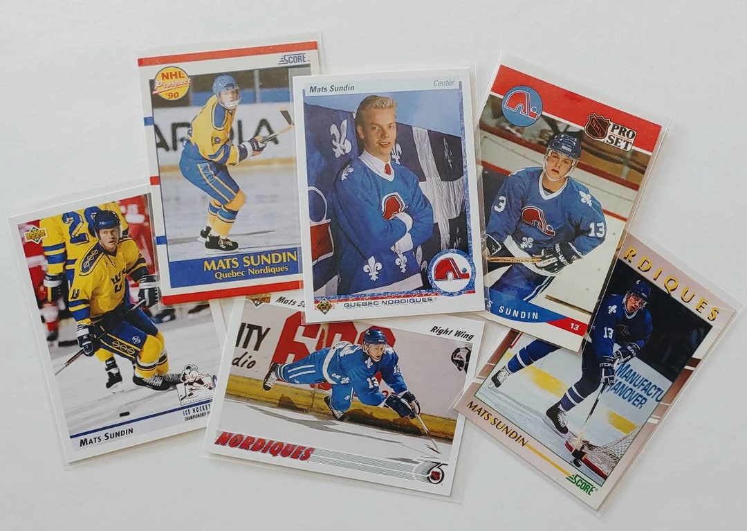 Mats Sundin ROOKIE Cards 11 Hockey Cards to Choose From Etsy