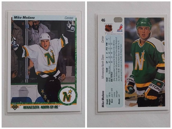 Mike Modano Autographed 1991-92 Upper Deck Card
