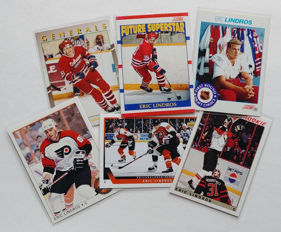 Eric Lindros NHL Memorabilia, Eric Lindros Collectibles, Verified Signed Eric  Lindros Photos