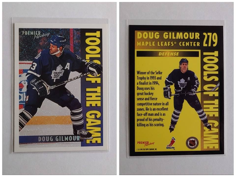 1989-90 Doug Gilmour Flames Game Worn Jersey