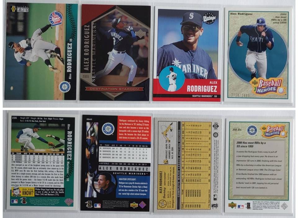 Alex Rodriguez 1993 Fleer Ultra Rookie Card