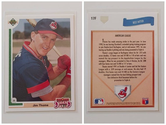 Jim Thome ROOKIE Cards 22 Baseball Cards to Choose From -  Israel