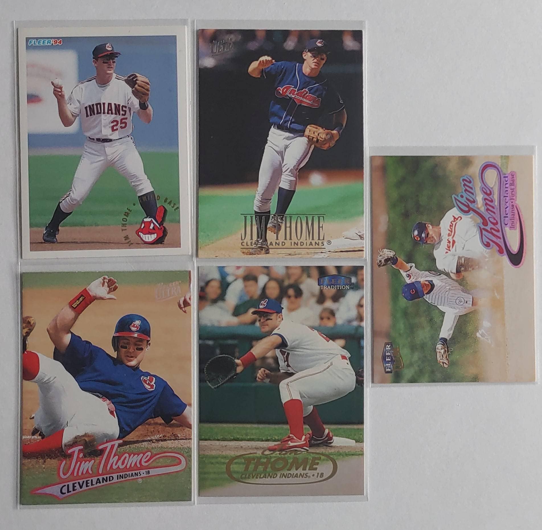 Jim Thome ROOKIE Cards 22 Baseball Cards to Choose From -  Israel