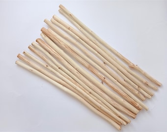 Hazel wood stick 1pcs 50cm (19"), Rustic wood branch, Macrame hanging