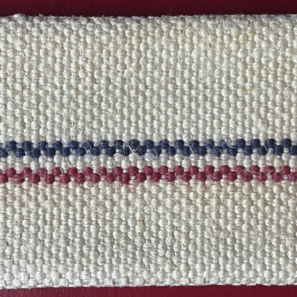 24" Piece of Flax Linen Canvas for Straight Razors
