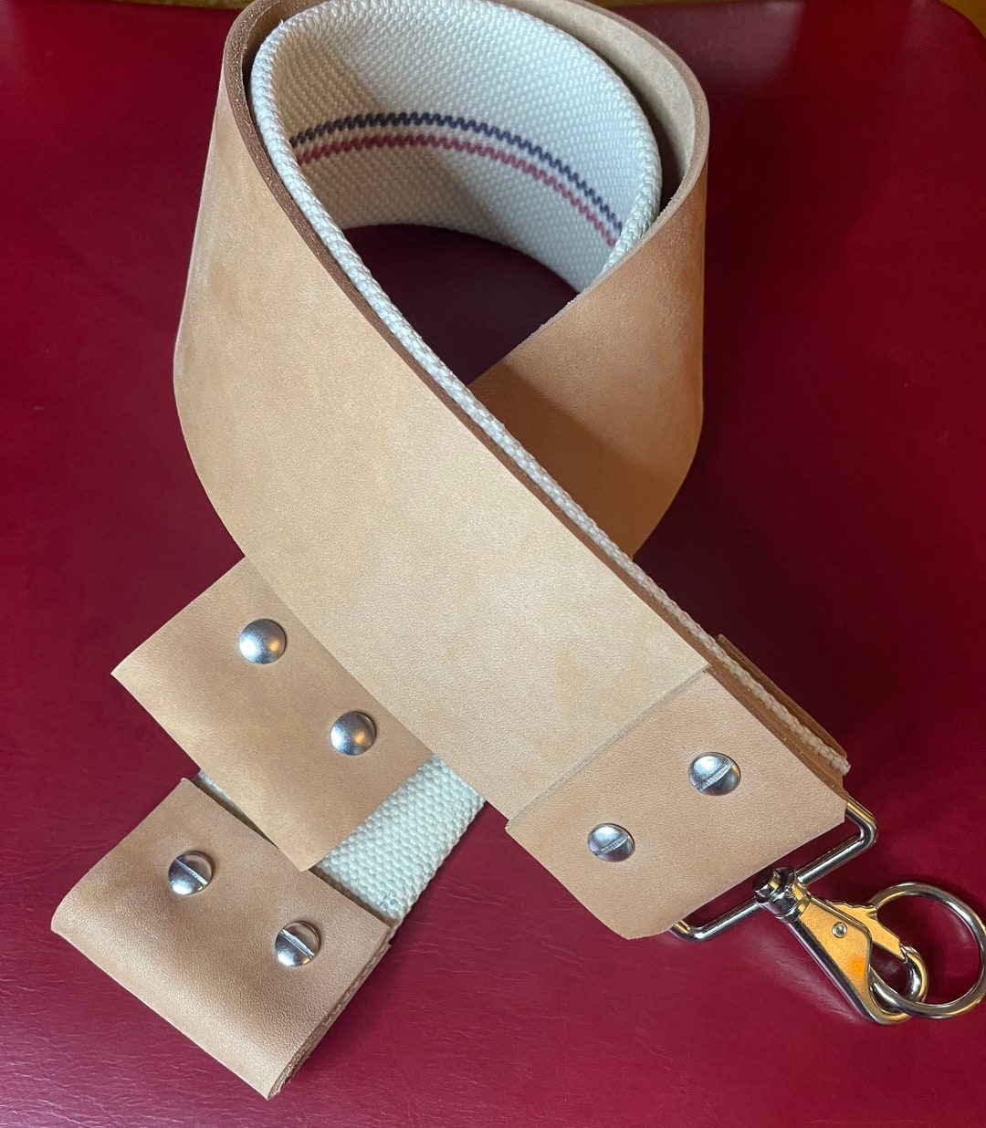 Horween Horsehide and Linen Strop for Straight Razors Etsy