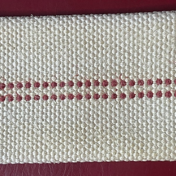 24" Piece of Flax Linen Canvas for Straight Razors