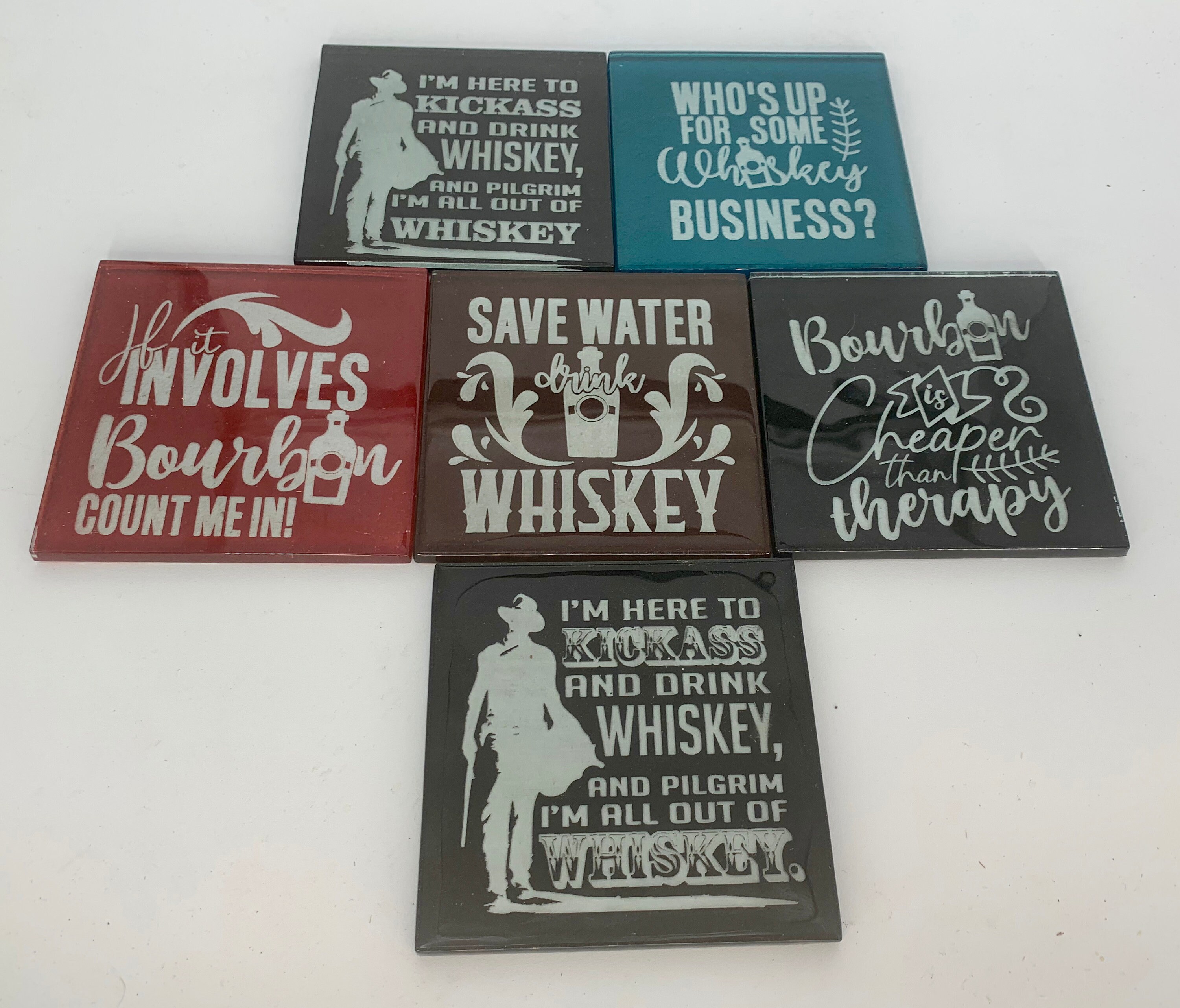 Whiskey Sprüche Untersetzer Etsy