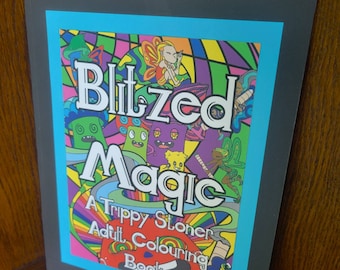 Blitzed Magic Adults Colouring Book