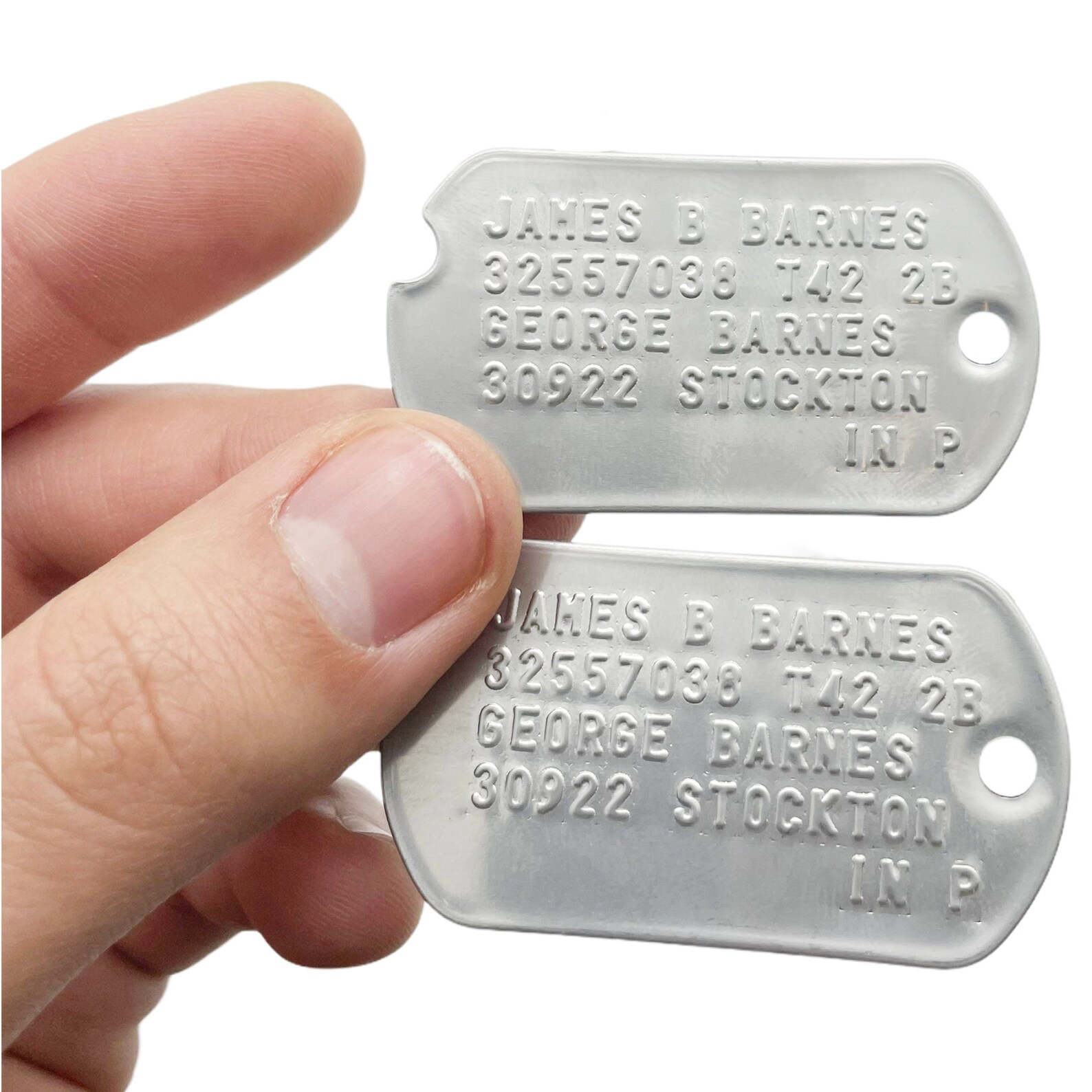 James 'BUCKY' Barnes WWII Military Dog Tags Necklace Etsy