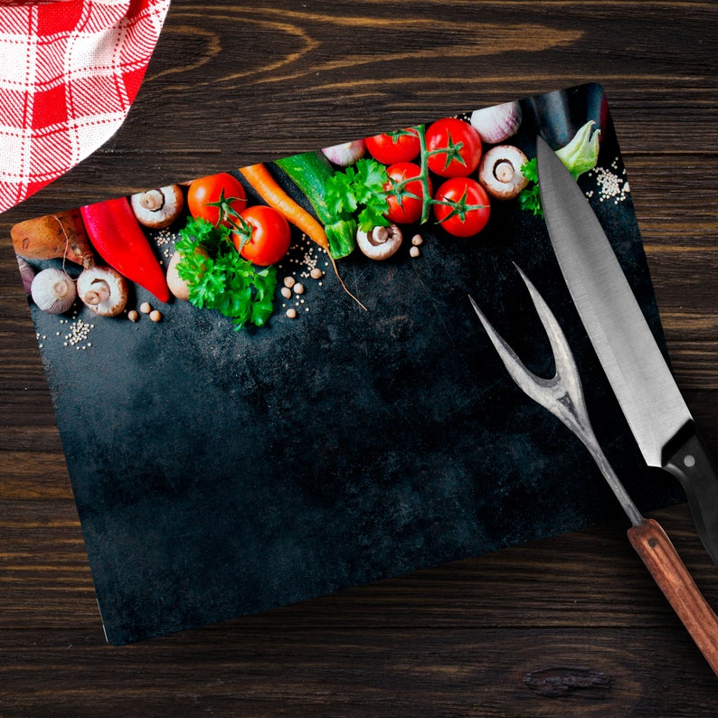 Personalized Photo Chopping Board: Chinchilla Finish Toughened Glass image 7