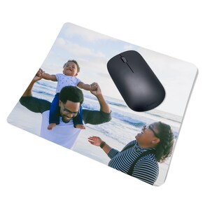 Personalised Custom Your Picture Computer Mousemat Mouse Pad Extra Thick Rubber zdjęcie 9