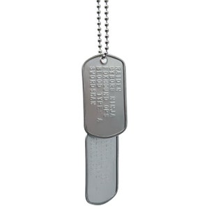 Metal Gear Solid Dogtags - Etsy