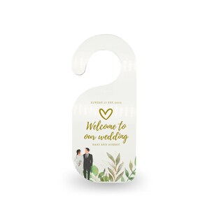 Personalisierter Türhänger „Willkommen zu unserer Hochzeit“ aus Holz, feiern Sie Liebe und Vereinigung