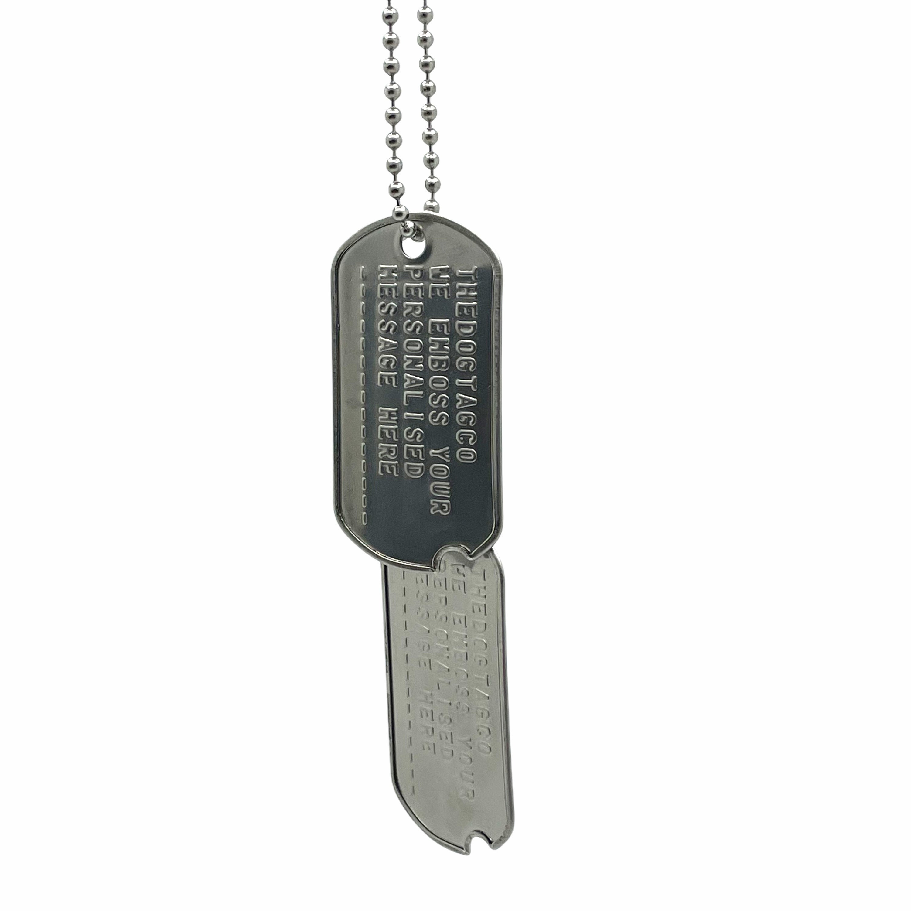 WW2 CUSTOMIZED U.S. MILITARY DOG TAGS – GRANDPOPSARMYNAVY