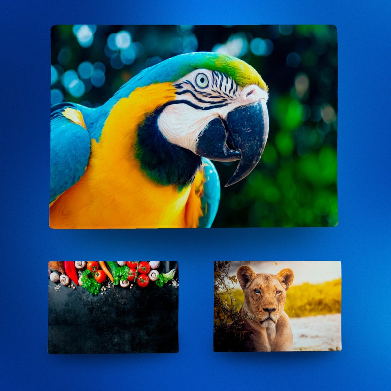 Personalized Photo Chopping Board: Chinchilla Finish Toughened Glass image 6