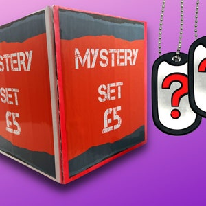 TheDogTagCo &#39;MYSTERY&#39; Set - Try Your Luck with our MYSTERY BOX Set Dog Tag - Contains Additional Bonus Sweet!