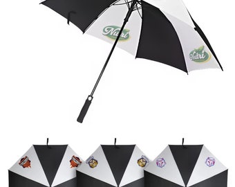 Parapluie PERSONNALISÉ avec photo ou logo - Vêtements de pluie légers toutes saisons, fabriqués au Royaume-Uni et durables, idée cadeau unique