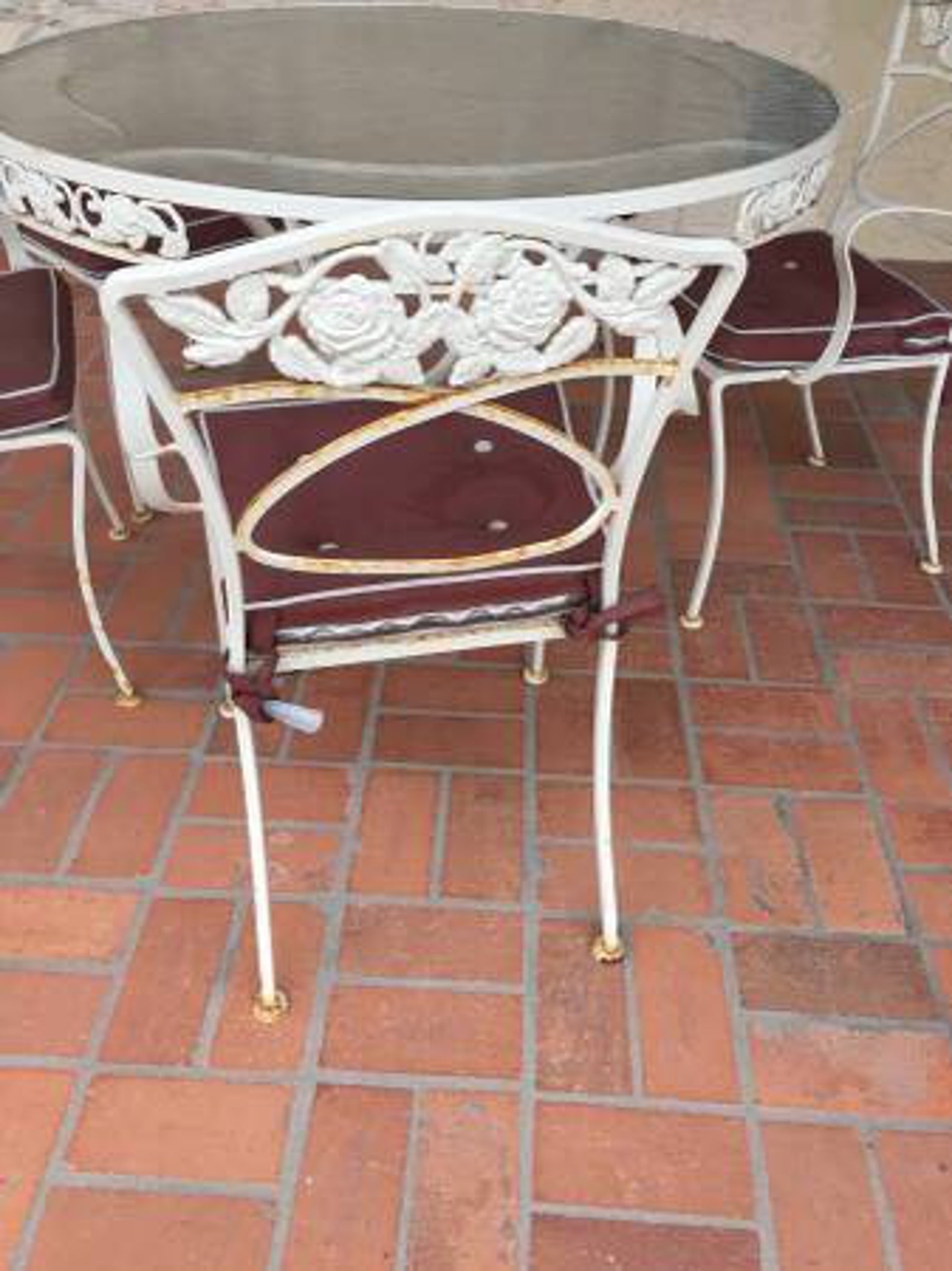 Vintage 1950's O.W. Lee Patio/ Dining Set Etsy