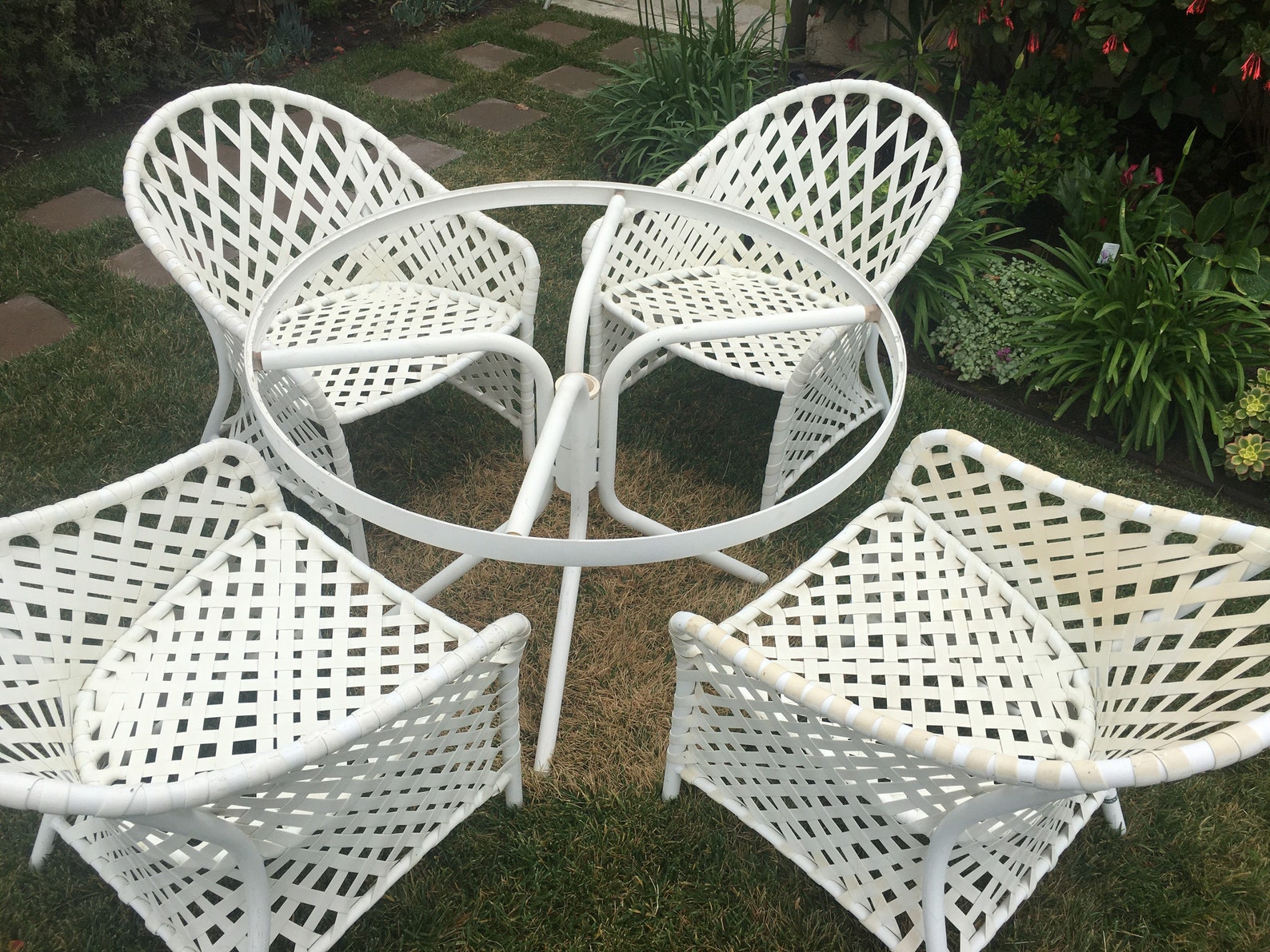 Extremely Rare Vintage Brown Jordan Patio Set Collection 10 Etsy