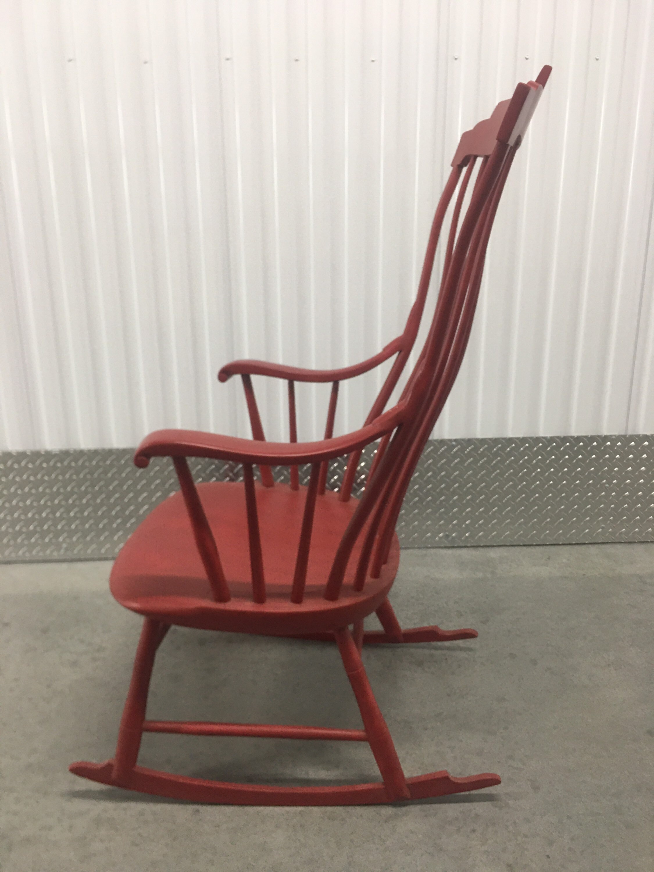 Antique Rocking Chair by Empire Chair Co of Los Angeles - Etsy