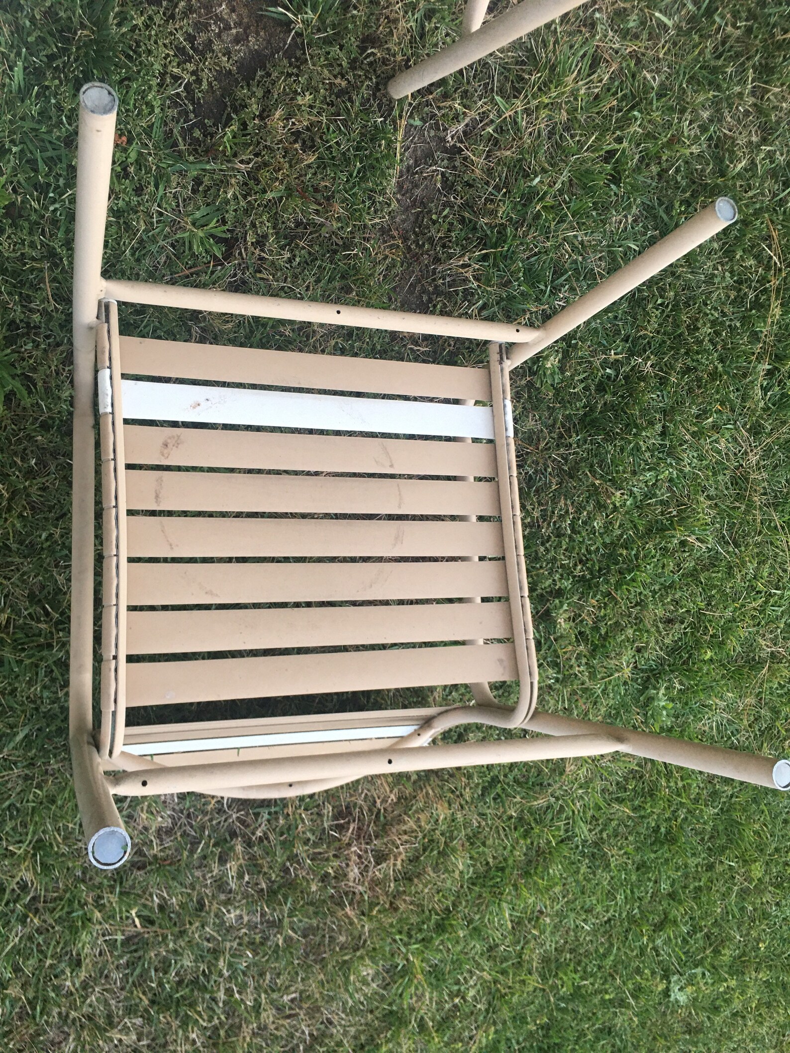 Vintage Brown Jordan Vinyl Strap Patio Set Etsy