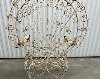 Salterini  vintage peacock chair