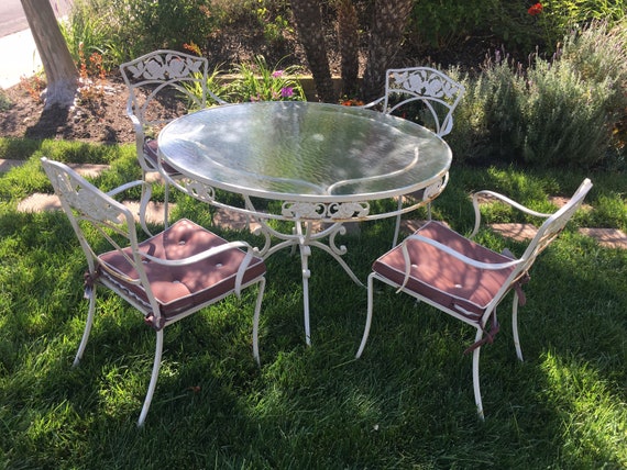 Vintage patio dining set deals