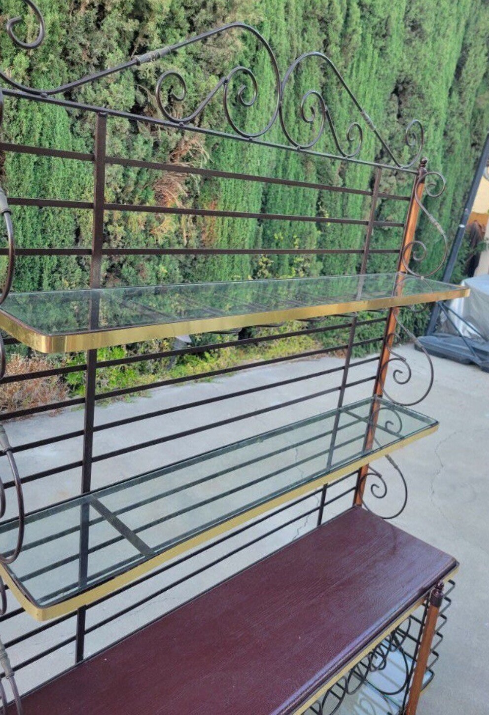 Teal bakers cheap rack