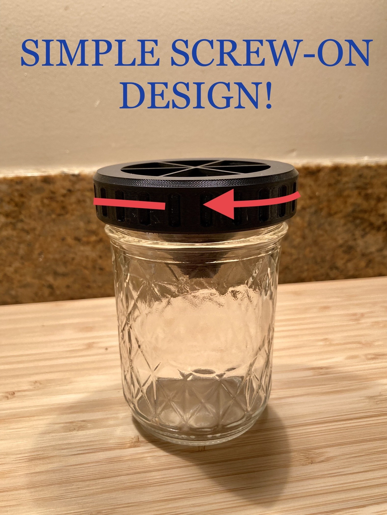 Fruit Fly Mason Jar Trap Fruit Fly Catcher Mason Jar Lid Kitchen Essential, Perfect Gift for
