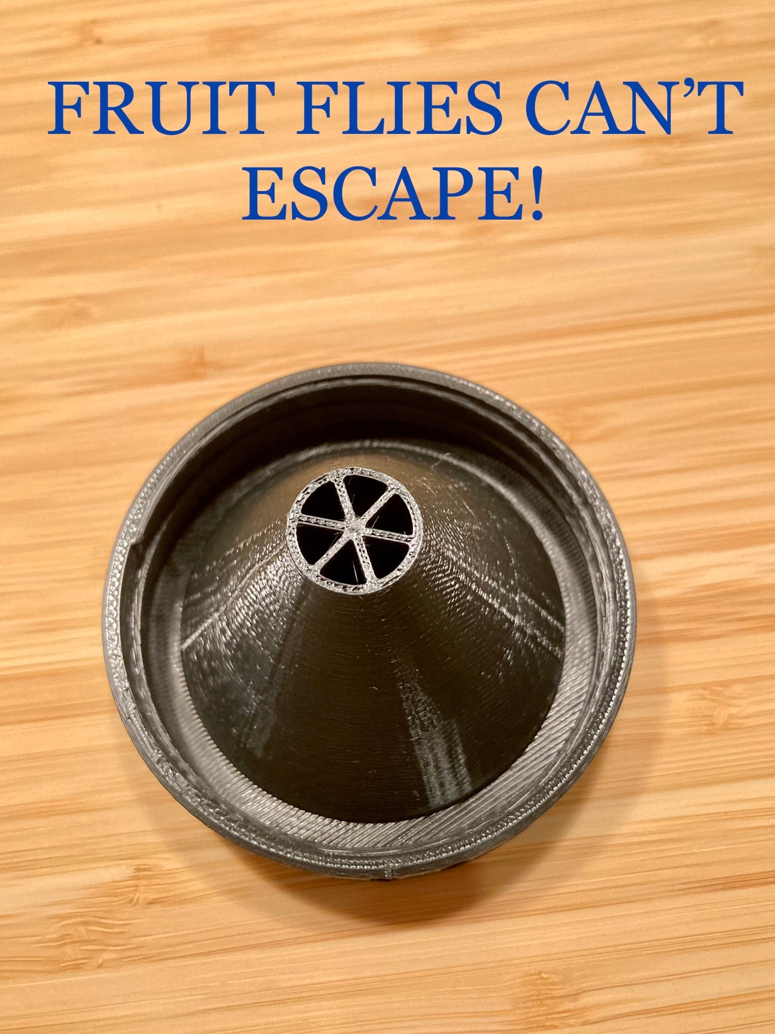 Fruit Fly Mason Jar Trap Fruit Fly Catcher Mason Jar Lid Kitchen Essential, Perfect Gift for