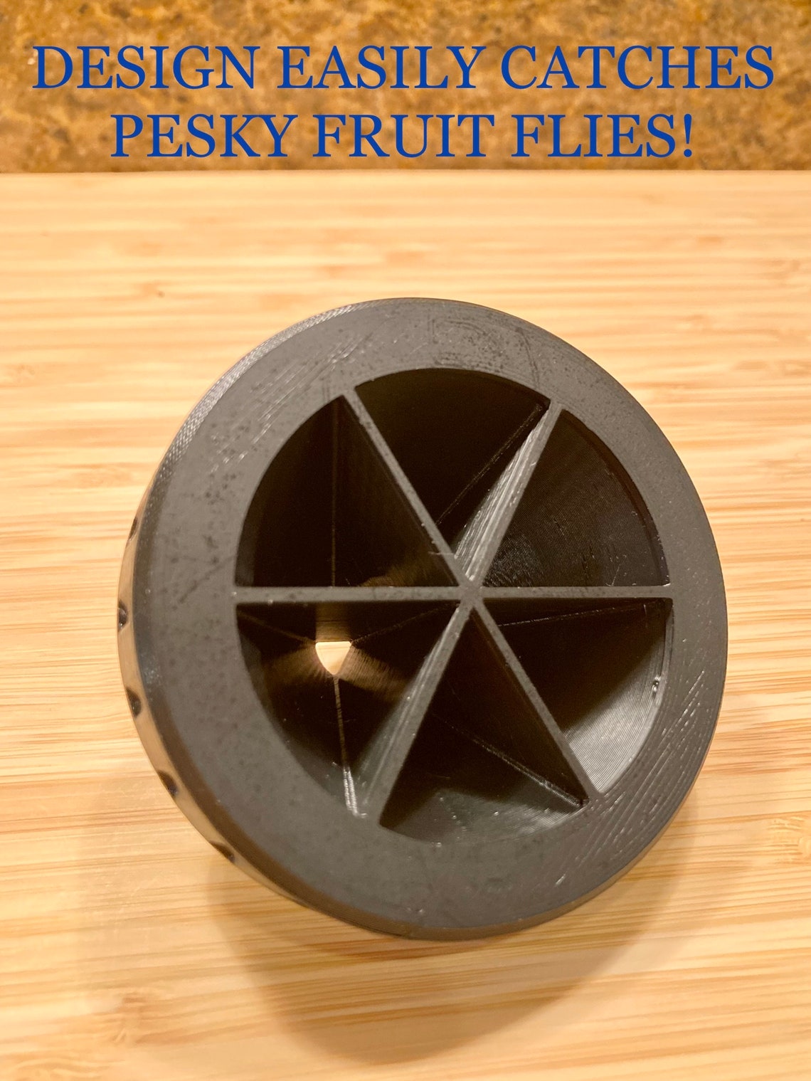 Fruit Fly Mason Jar Trap Fruit Fly Catcher Mason Jar Lid Kitchen Essential, Perfect Gift for