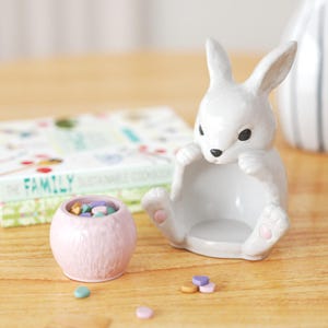 Forma silikonowa 3D w kształcie króliczka, forma do świecznika w kształcie wielkanocnego króliczka do wyrobu świec z gipsu żywicznego, uroczy wystrój domu w kształcie zwierzątka