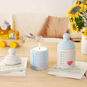 多目的ハート型ボトルシリコンモールド、保存瓶、キャンドルカップ、ペンホルダーモールド（DIY石膏、樹脂、エポキシクラフト用）