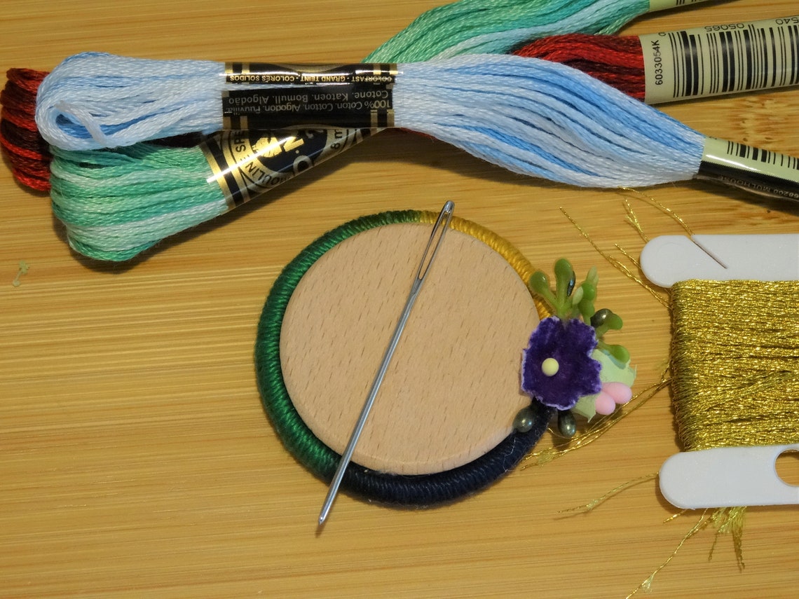 needle keeper embroidery sewing and patchwork Etsy