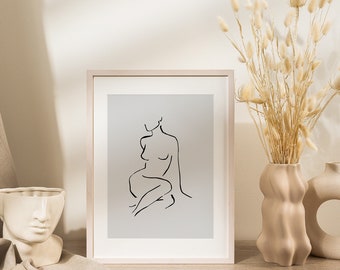 Female Rear Nude - Etsy