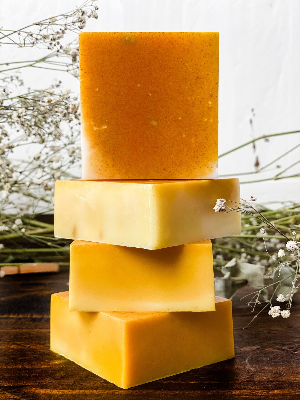 Turmeric Soap Turmeric & Honey Soap Detergent Free Soap Etsy