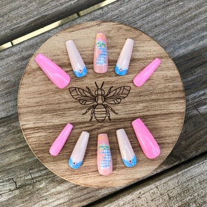 Disney Sleeping Beauty Princess Aurora Press On Nails