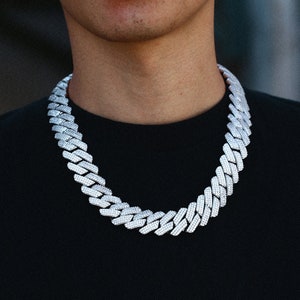 Iced Out Cuban Link Etsy