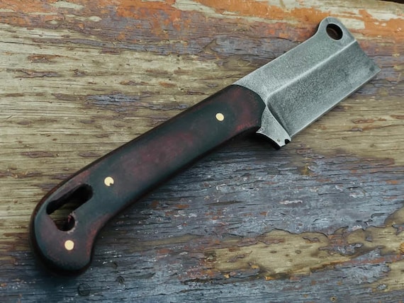 Set of 2 Handmade 5160 Spring Steel RE4 Krauser's Knife,Bowie knife,Tactical,  6