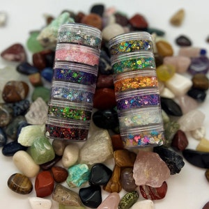 12 Shade Glitter Gel Stacks - Volume 1