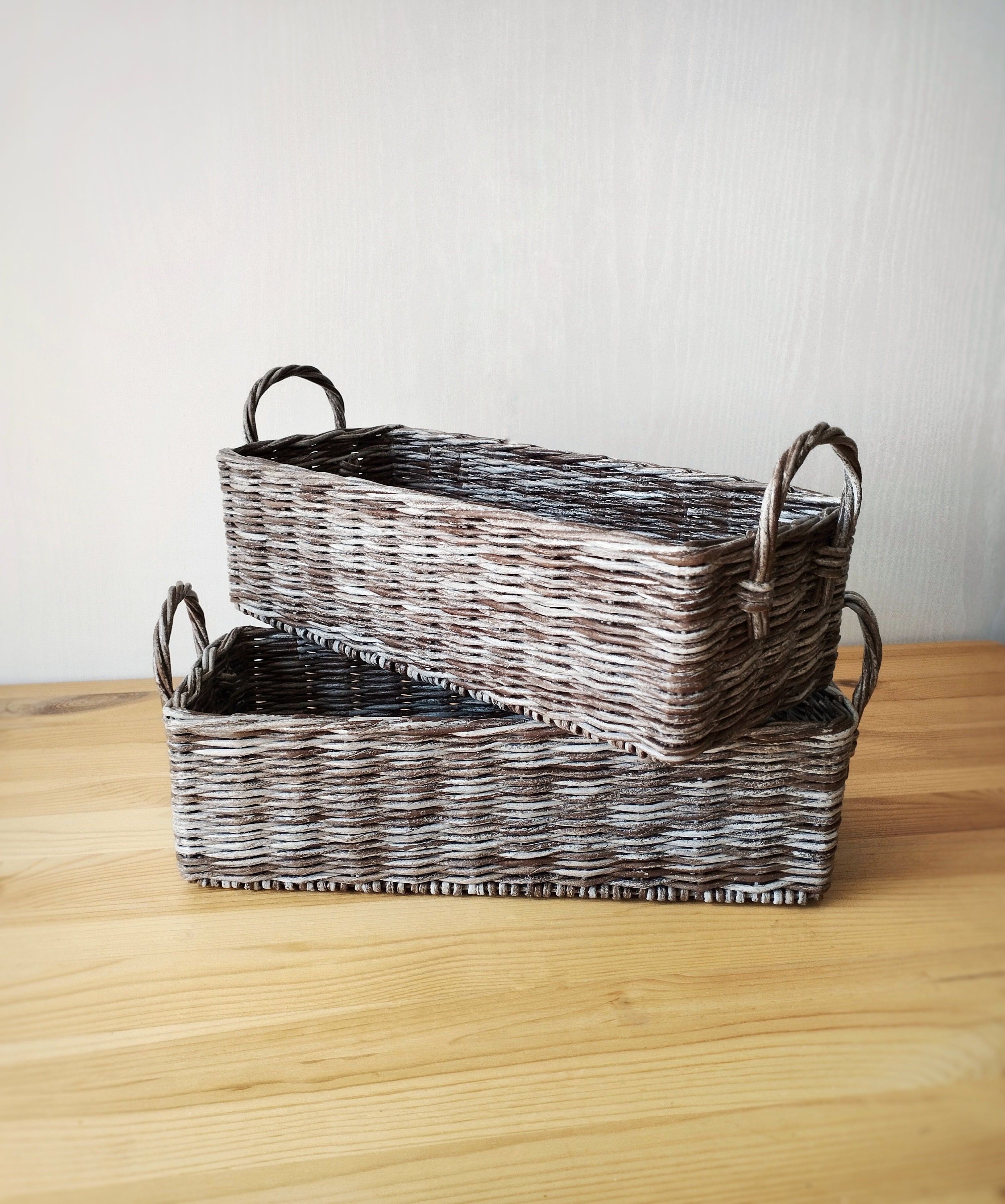 DULLEMELO Toilet Paper Storage Basket, Toilet