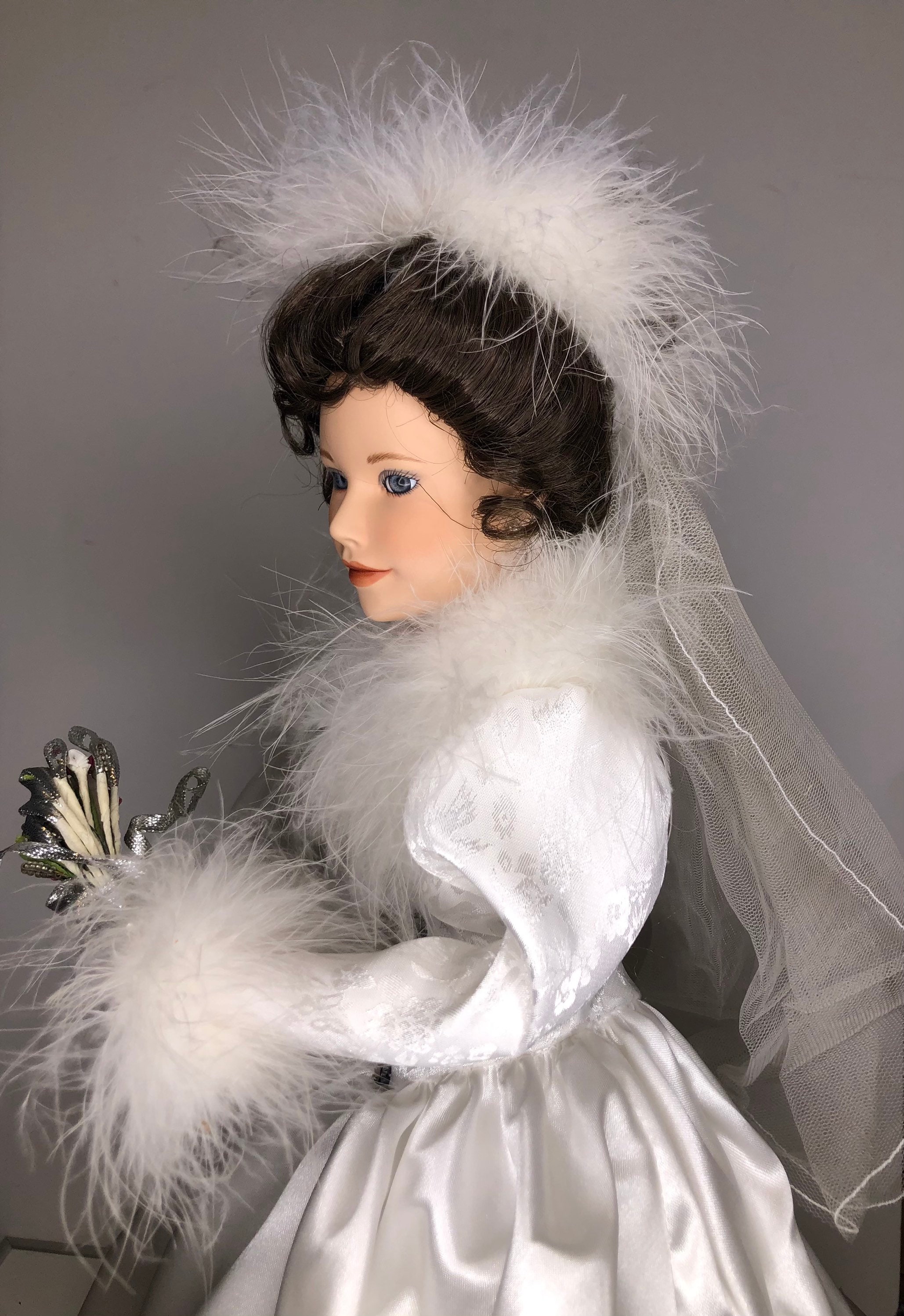 Ashton drake winter store romance bride doll