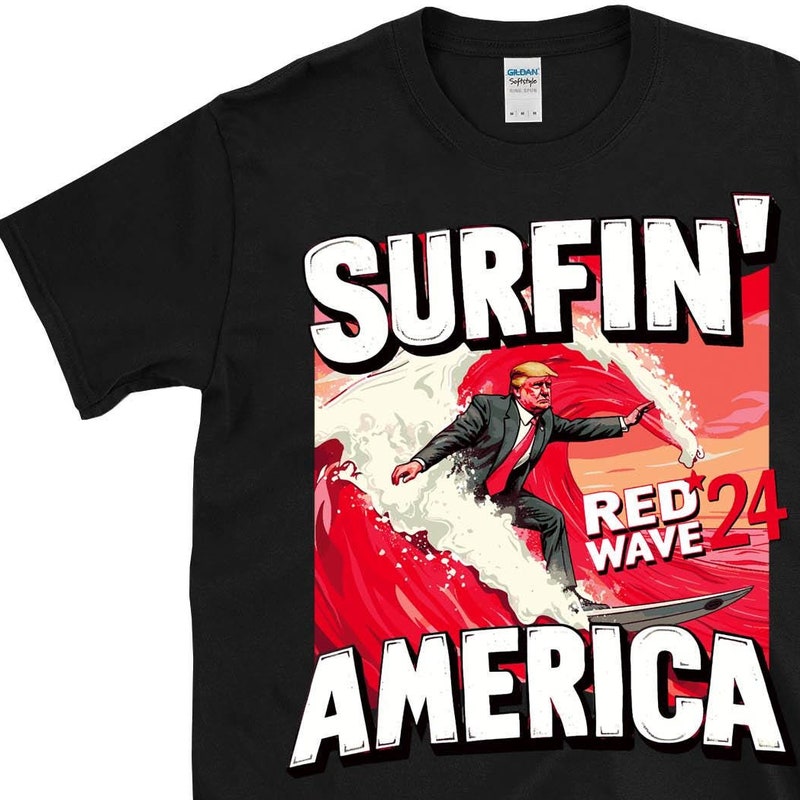 Red Wave 2024 Shirt Etsy