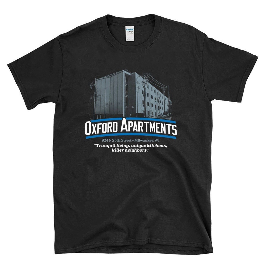 OXFORD APARTMENTS Milwaukee, WI Dahmer True Crime Serial Killer History Tshirt Etsy