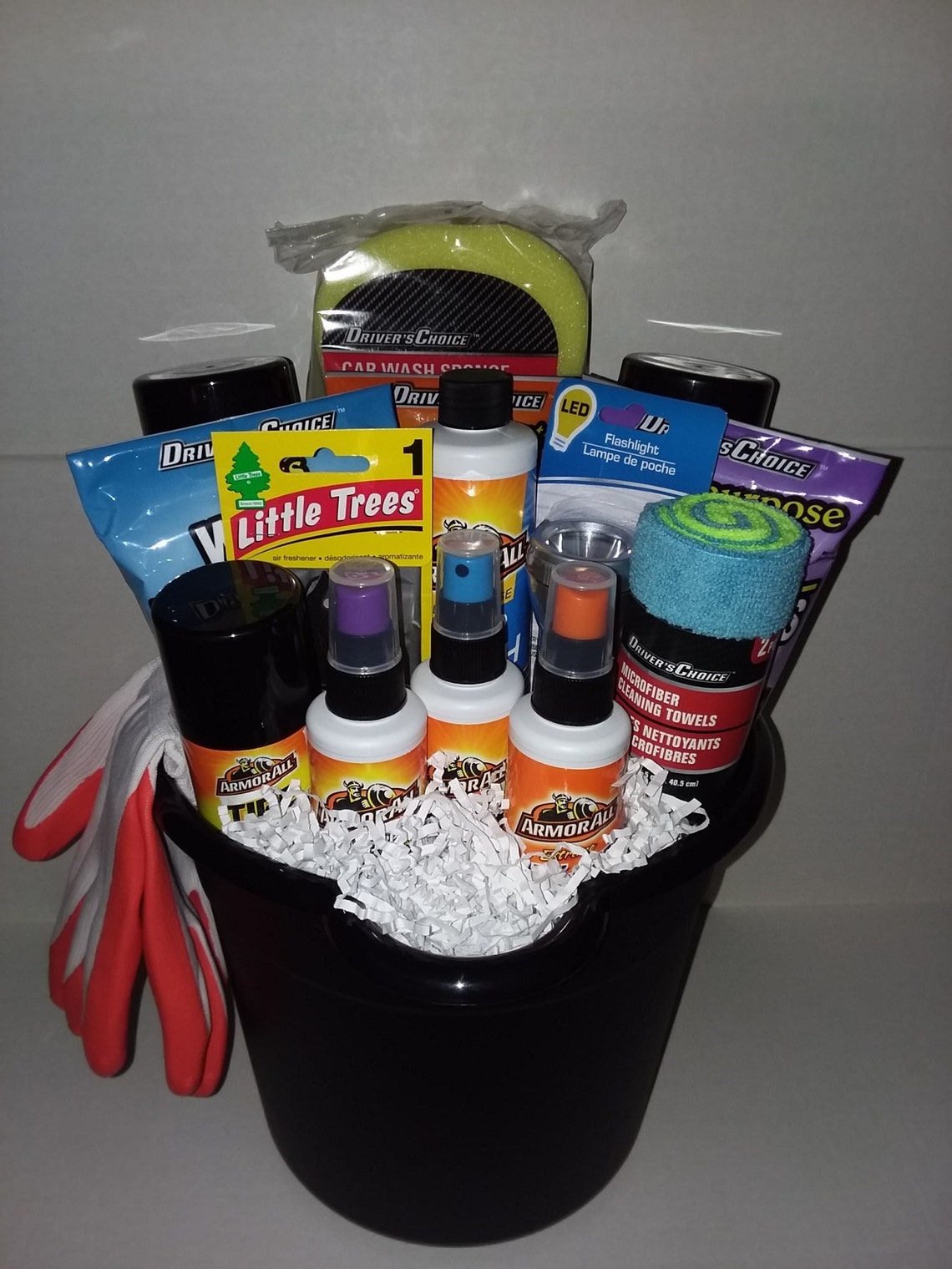 Car Wash Basket for All Occasions/Fathers Day/Birthday