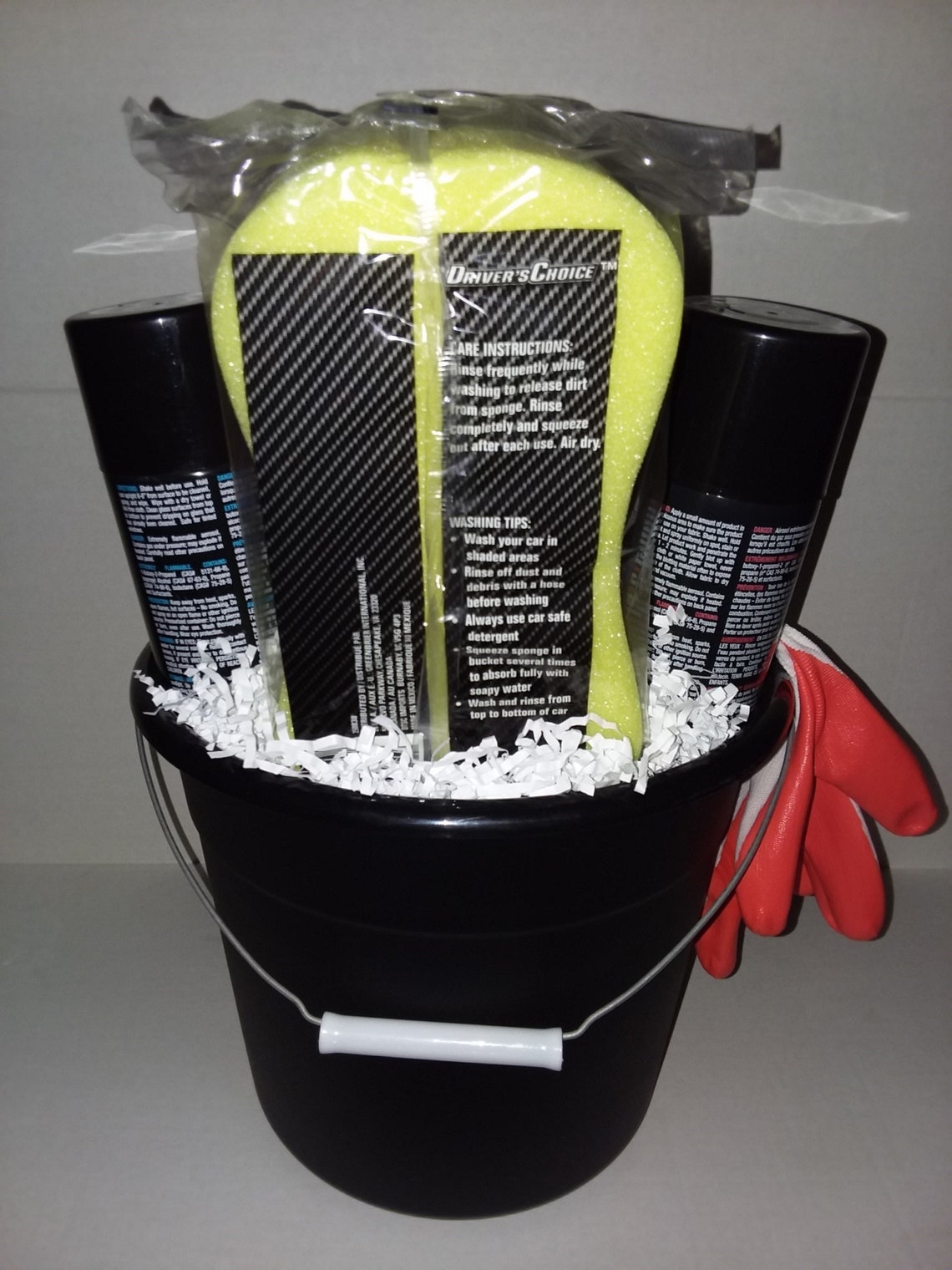 Car Wash Basket for All Occasions/Fathers Day/Birthday/Just Etsy